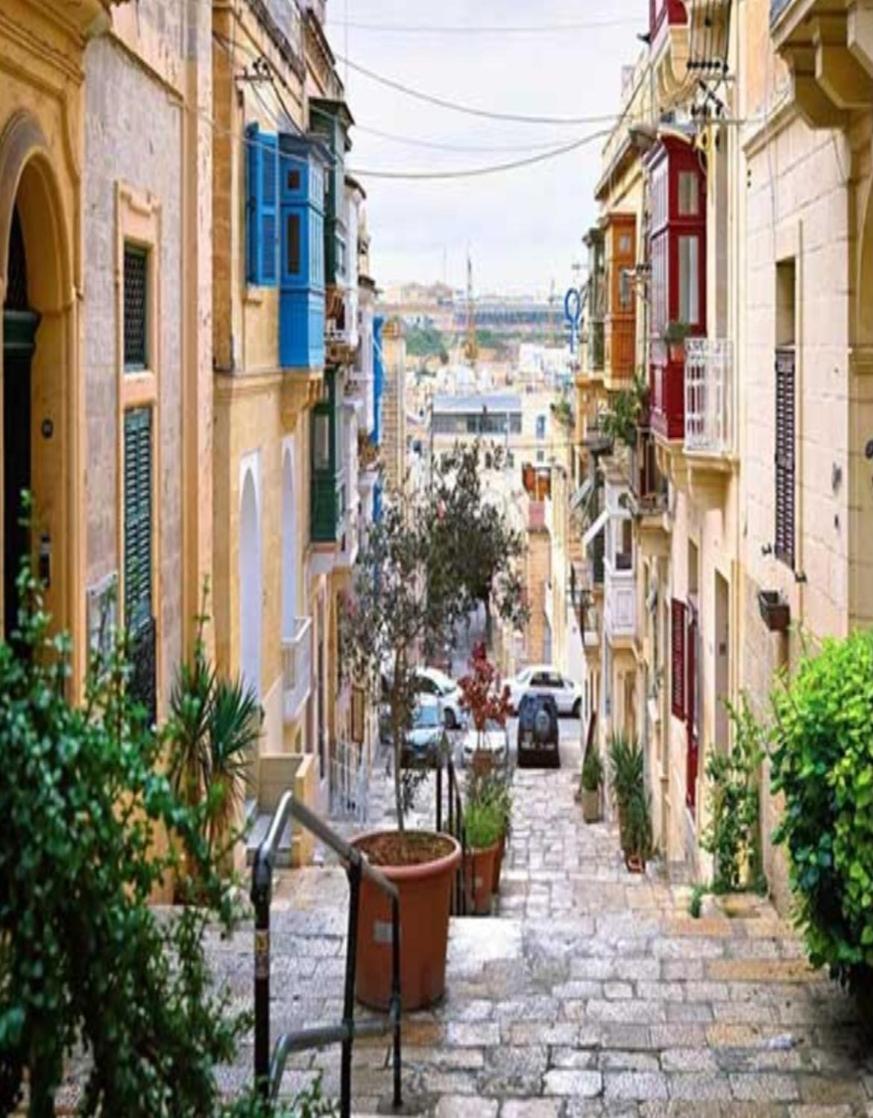 Charming Town House In Cospicua, Valperga Rooms Buitenkant foto